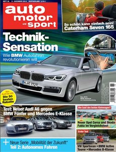Auto Motor und Sport No.26 - December 11, 2014 / Deutsch
