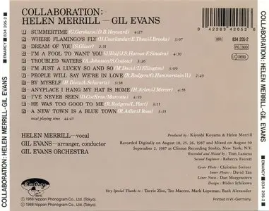 Collaboration: Helen Merrill - Gil Evans - 1988