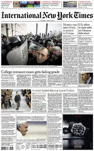 International New York Times March 06 2014