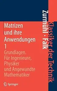 Matrizen und ihre Anwendungen 1: Grundlagen Für Ingenieure, Physiker und Angewandte Mathematiker