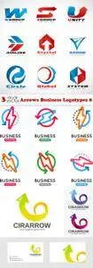 Vectors - Arrows Business Logotypes 8