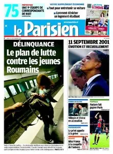 Le Parisien + Le Journal de Paris & Le Parisien Economie - Lundi 12 septembre 2011