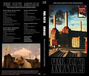 Pink Floyd - Animals: High Resolution Remasters (1975) {2017, 4CD Box Set, Limited Edition}