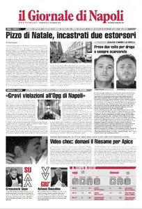 IL GIORNALE DI NAPOLI 27 DICEMBRE 2009