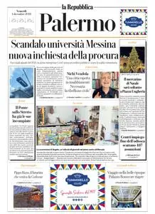 la Repubblica Palermo - 1 Dicembre 2023