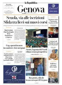 la Repubblica Genova - 17 Gennaio 2024