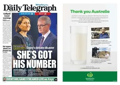 The Daily Telegraph (Sydney) – March 21, 2019