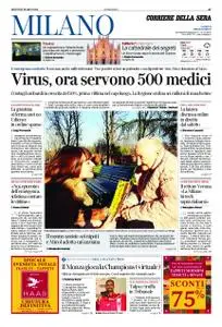 Corriere della Sera Milano – 05 marzo 2020