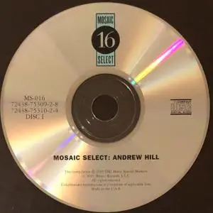 Andrew Hill - Mosaic Select 16 (2005) {3 Disc Set, EMI--Mosaic Records MS-016 rec 1967-1970}