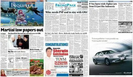Philippine Daily Inquirer – December 11, 2011