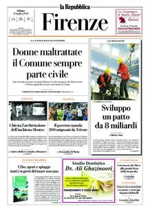 la Repubblica Firenze – 13 luglio 2019