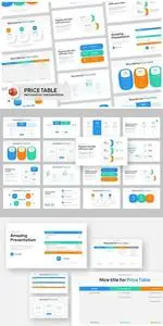 Price Table Infographic PowerPoint Template TUXQZ4B