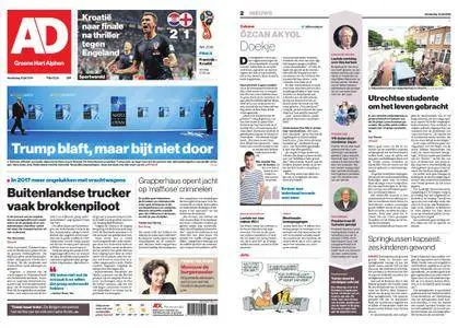 Algemeen Dagblad - Alphen – 12 juli 2018