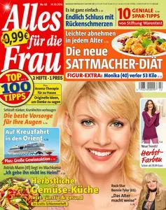 Alles für die Frau – 14. Oktober 2016