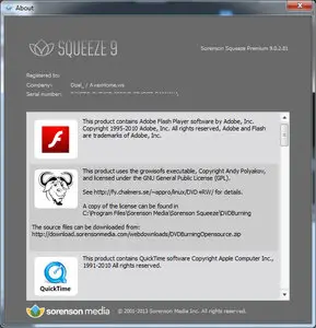 Sorenson Squeeze Premium / Pro 9.0.2.81 (Win/Mac)