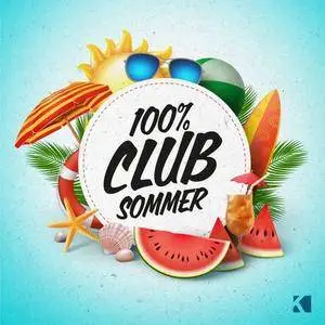 VA - 100% Club Sommer (2017)