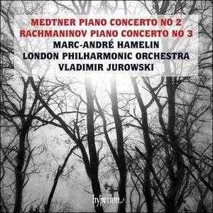 Marc-Andre Hamelin, Vladimir Jurowski - Medtner, Rachmaninoff: Piano Concertos (2017)