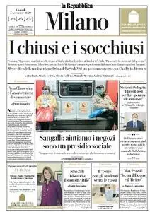 la Repubblica Milano - 5 Novembre 2020