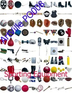 Artville Photo Objects PO008 - Sporting Equipment