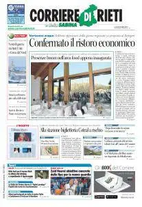 Corriere di Rieti - 31 Luglio 2017