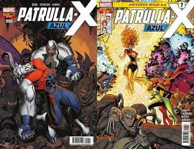 Patrulla-X 57 Azul  6; Patrulla-X 58 Azul 7: Marvel Legacy. Universo Mojo Partes 4-6