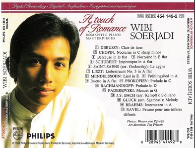 Wibi Soerjadi - A Touch Of Romance (1996)