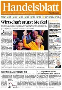 Das Handelsblatt vom 22. Mai 2012