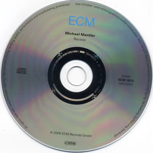 Michael Mantler - Review (2006) {ECM 1813)