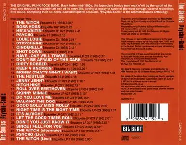 The Sonics - Psycho-Sonic (2003) {Big Beat--Ace Records CDWIKD115 rec 1964-1965}