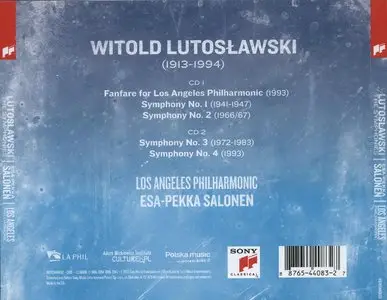 Lutoslawski - The Symphonies [2CD] (2013) {Sony Classical}