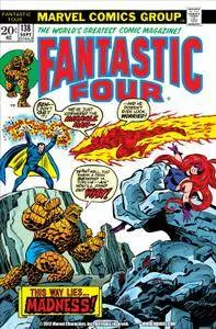 Fantastic Four 138 1973 Digital