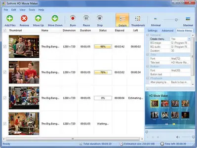 Sothink HD Movie Maker 2.2 Build 205