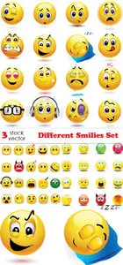 Vectors - Different Smilies Set
