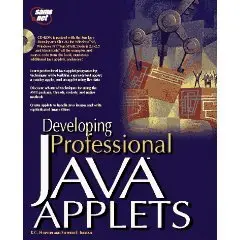 Developing Professional Java Applets