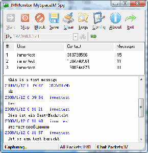 IMMonitor MySpaceIM Spy 1.0