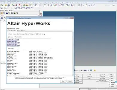 Altair HyperWorks Desktop 2020.0 with Solvers