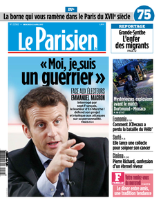 Le Parisien du Mercredi 12 Avril 2017