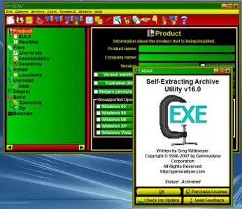 Self-Extracting Archive Utility v16.0 - Thinstalled/Virtualized