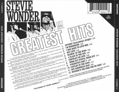 Stevie Wonder - Greatest Hits (1968) {1998 Motown}