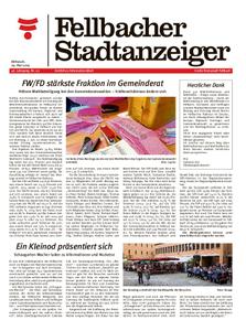 Fellbacher Stadtanzeiger - 29. Mai 2019