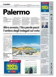 la Repubblica Palermo - 18 Aprile 2018