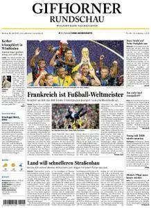 Gifhorner Rundschau - Wolfsburger Nachrichten - 16. Juli 2018