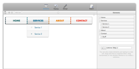 CoffeeCup Menu Builder v1.5.0056 (Win/Mac)