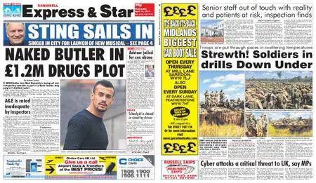 Express and Star Sandwell Edition – April 18, 2018