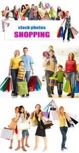 Shopping people