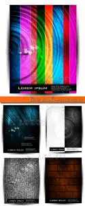 Cover brochure vector set 33