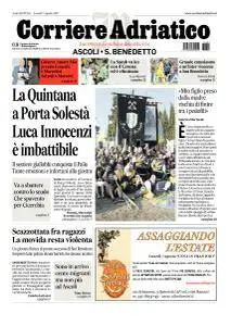 Corriere Adriatico - 7 Agosto 2017
