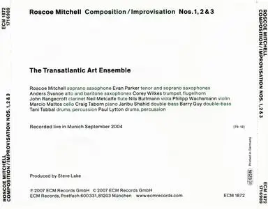 Roscoe Mitchell - Composition / Improvisation Nos. 1, 2 & 3 (2007) {ECM 1872}