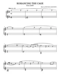 Romancing The Cage - Lost TV Series, Michael Giacchino (Piano Solo)