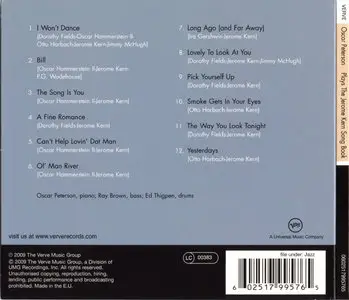 Oscar Peterson - Plays The Jerome Kern Song Book (1959) [Remastered 2009]